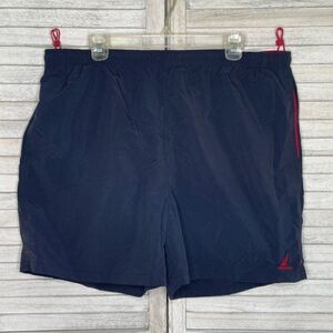 Nautica Men's Blue Swim Shorts Bathing Suit Size XL